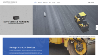 Thumbnail of haroldspavinganddrainage.com