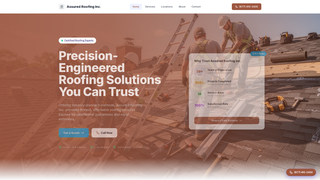 Screenshot of assuredroofinginc.com