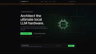 Screenshot of clankerbuilder.com