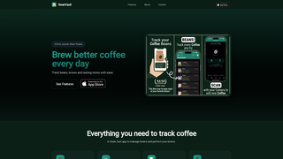 Thumbnail of coffeebeantracker.com