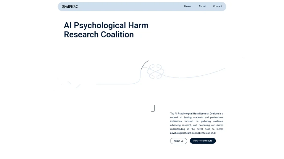 Screenshot of aiphrc.org