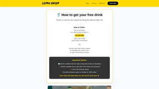 Thumbnail of lemndrop.com