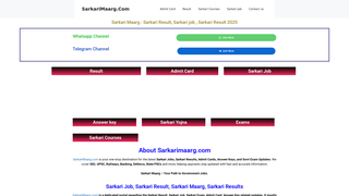 Thumbnail of sarkarimaarg.com