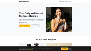 Thumbnail of kineticawellnessed.com