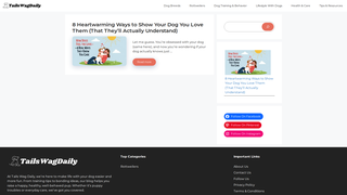 Thumbnail of tailswagdaily.com