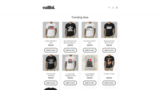 Thumbnail of callizi.com
