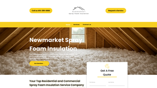 Thumbnail of newmarketsprayfoaminsulation.com