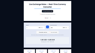 Thumbnail of live-exchange-rates.com