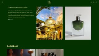 Thumbnail of fragrancebyajmersharif.com