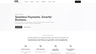Thumbnail of uridtech.com