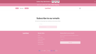 Thumbnail of lumivaofficial.com