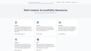 Thumbnail of webcontentaccessibility.com