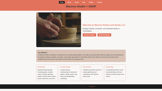 Thumbnail of maciroopottery.com