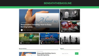 Thumbnail of beneaththebassline.com