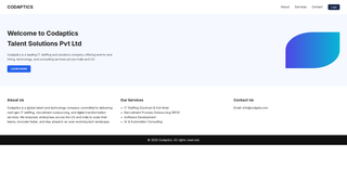 Thumbnail of codaptics.org