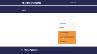Thumbnail of prokitchenappliance.com