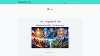 Thumbnail of thelivingmatrixhub.com