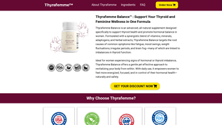 Thumbnail of www-thyrafemmebalance.com