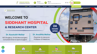 Thumbnail of siddhanthospitalkolhapur.com