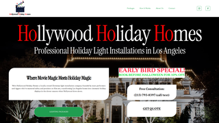 Thumbnail of hollywoodholidayhomes.com