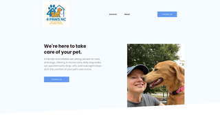 Thumbnail of 4pawsnc.com