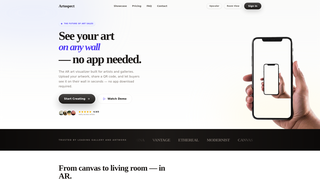 Screenshot of artospect.app