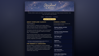 Screenshot of storylandclassics.com