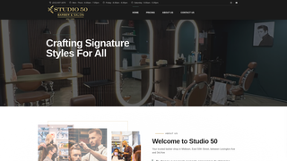 Thumbnail of studio50barbersalon.com