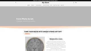 Thumbnail of tsstringart.com