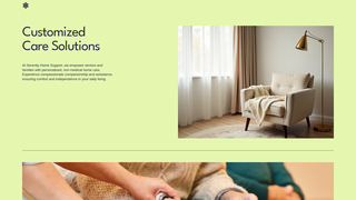 Thumbnail of serenityhomesupport.com
