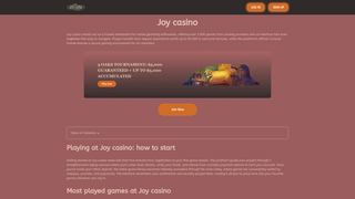 Thumbnail of joycasino-uk.com