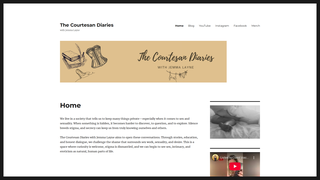 Thumbnail of thecourtesandiaries.com
