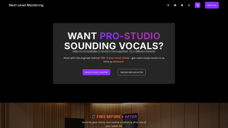 Thumbnail of next-level-mastering.com