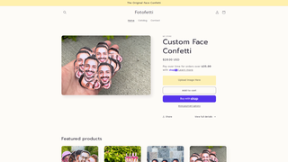 Thumbnail of fotofetti.com