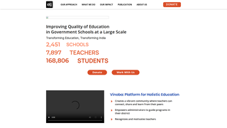Screenshot of vinoba.info