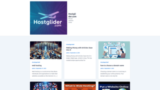 Thumbnail of hostglider.com