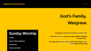 Thumbnail of wargravefamilychurch.org