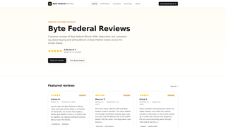 Screenshot of bytefederalreviews.com