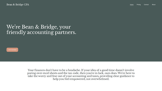 Thumbnail of beanandbridge.com