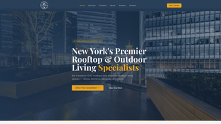 Screenshot of roofscapingny.com