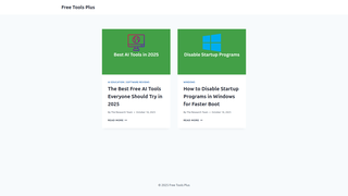 Thumbnail of freetoolsplus.com