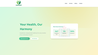 Thumbnail of harmonymedicalcomplex.com