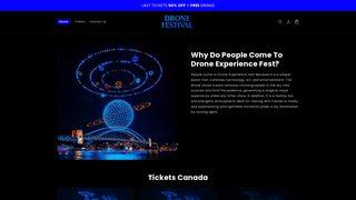 Thumbnail of droneexperiencefest.com