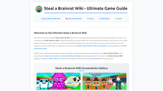 Thumbnail of stealabrainrotwiki.org