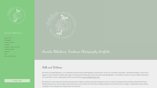 Thumbnail of arcadianikolaevaphotography.com