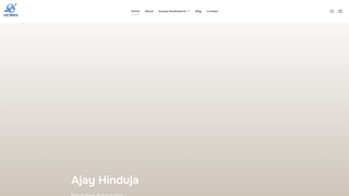 Thumbnail of ajay-hinduja.com