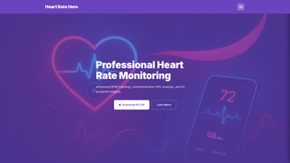 Thumbnail of heartratehero.com