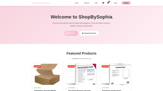 Thumbnail of shopbysophia.com
