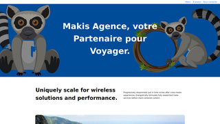 Thumbnail of makis-agence.com