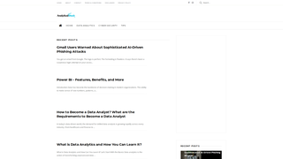 Thumbnail of analyticalstack.com